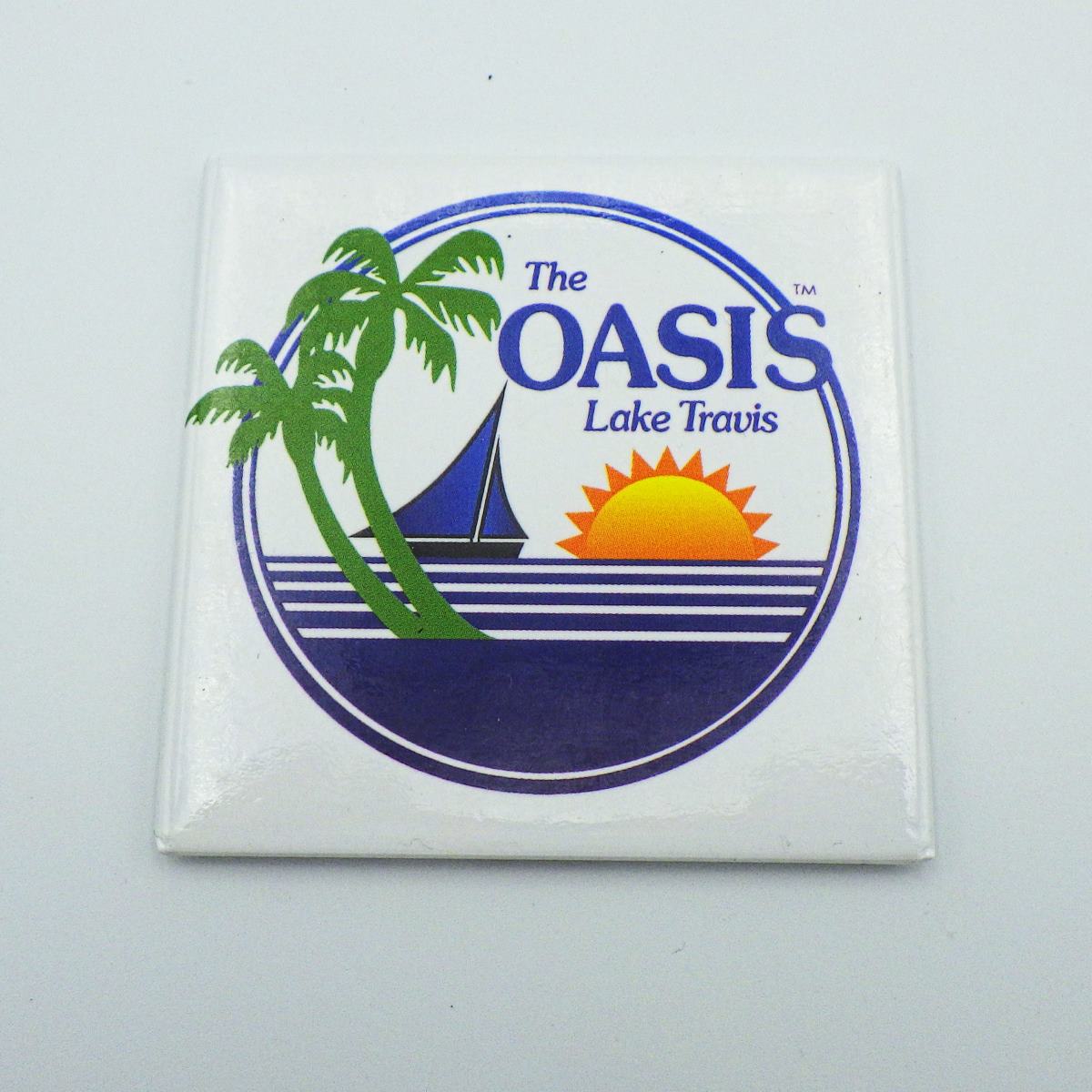 Square Oasis Logo Magnet – The Oasis Gift Shop