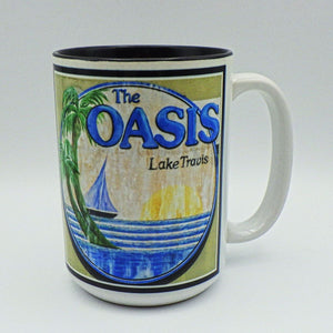 Painted Oasis Logo Mug