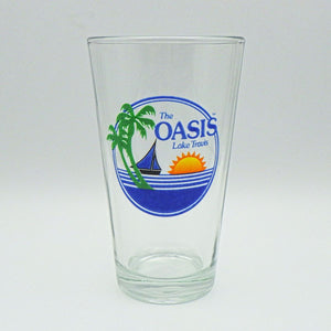 Oasis Logo Pint Glass