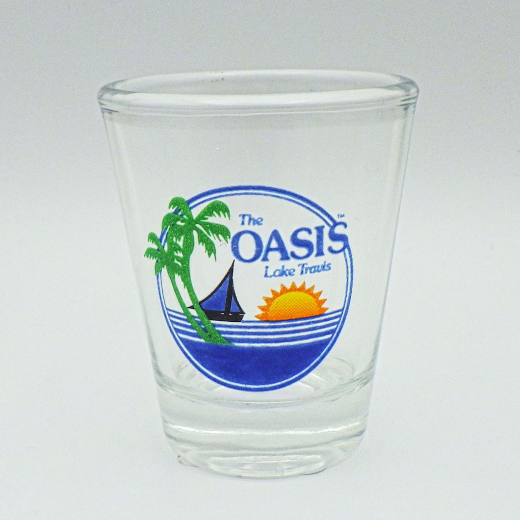 Oasis Logo Shot Glass